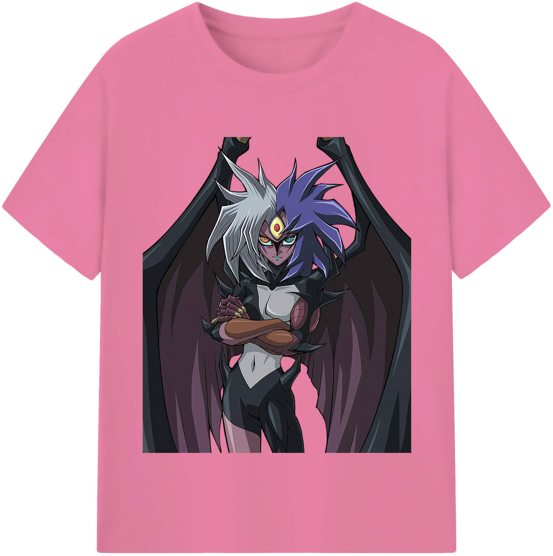（画像用） 遊☆戯☆王 Yu-Gi-Oh! 綿100％半袖Tシャツ（フロントプリント）